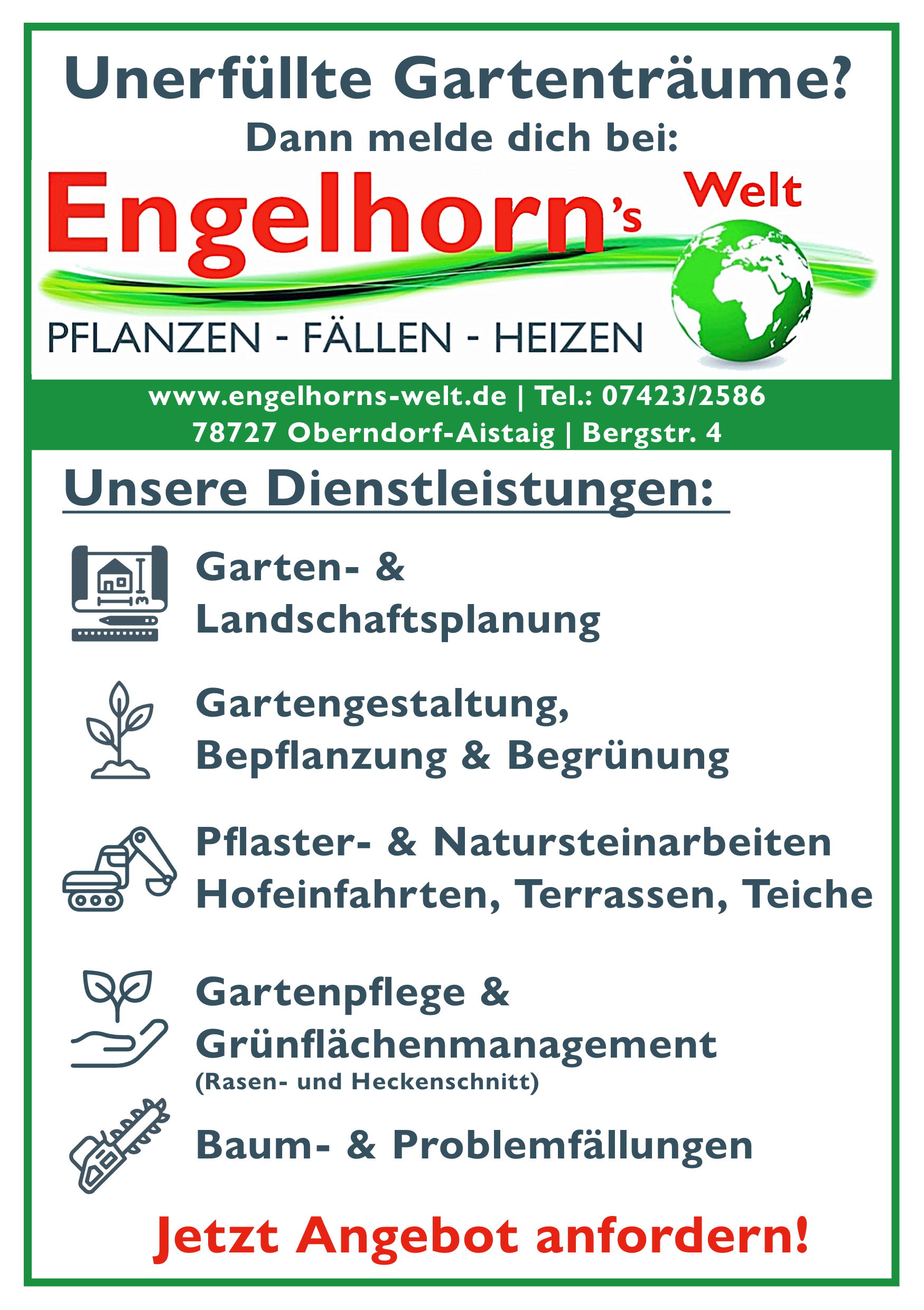 Stellenanzeige Meister 2 Engelhorns Welt 78727 Oberndorf Aistaig
