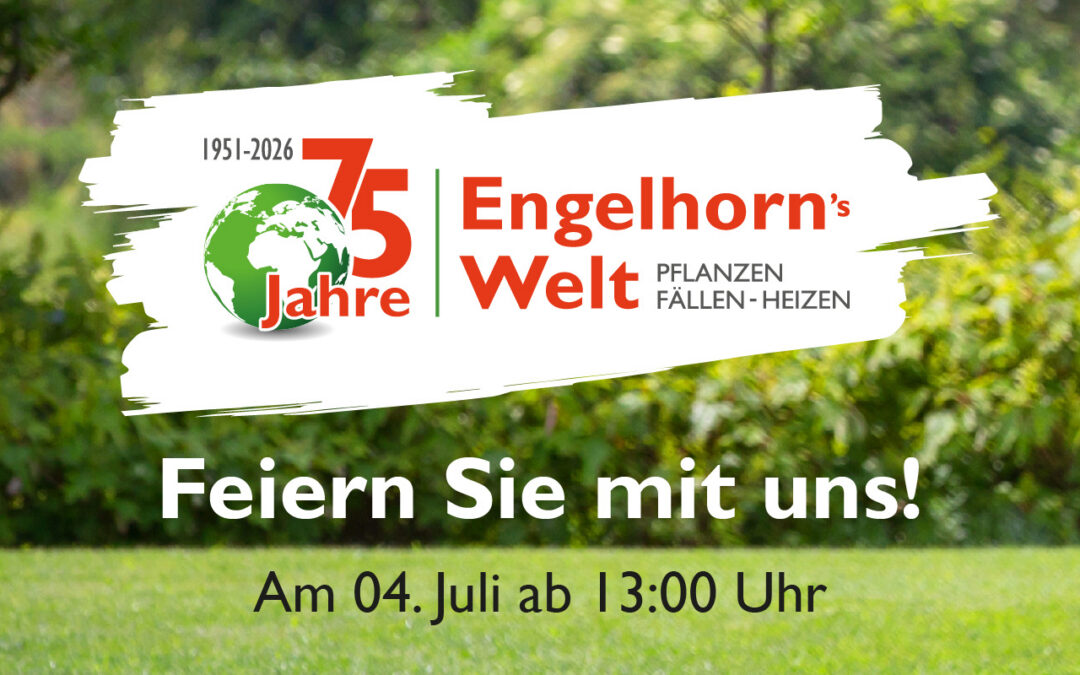 75 Jahre Engelhorn’s Welt – Feiern Sie mit uns! 