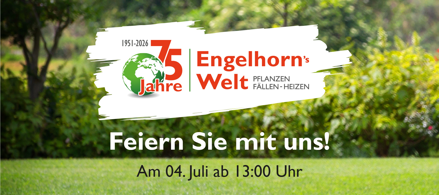 75 Jahre Engelhorn’s Welt – Feiern Sie mit uns!