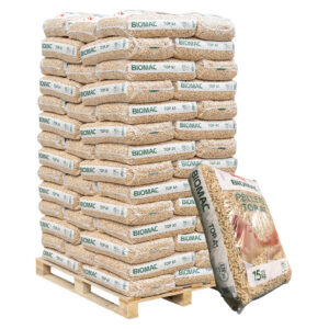 BIOMAC TOP A1 Holzpellets – Palette