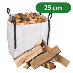 Fichte-/Tanne-Brennholz – 25 cm Bigbag