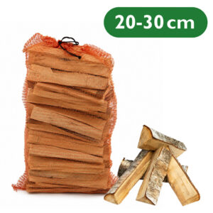 Buche/Birke - Kaminholz – 25-30 cm / 80 ltr. Sack