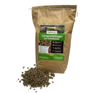Schafwollpellets &ndash; 1,5 kg Sack